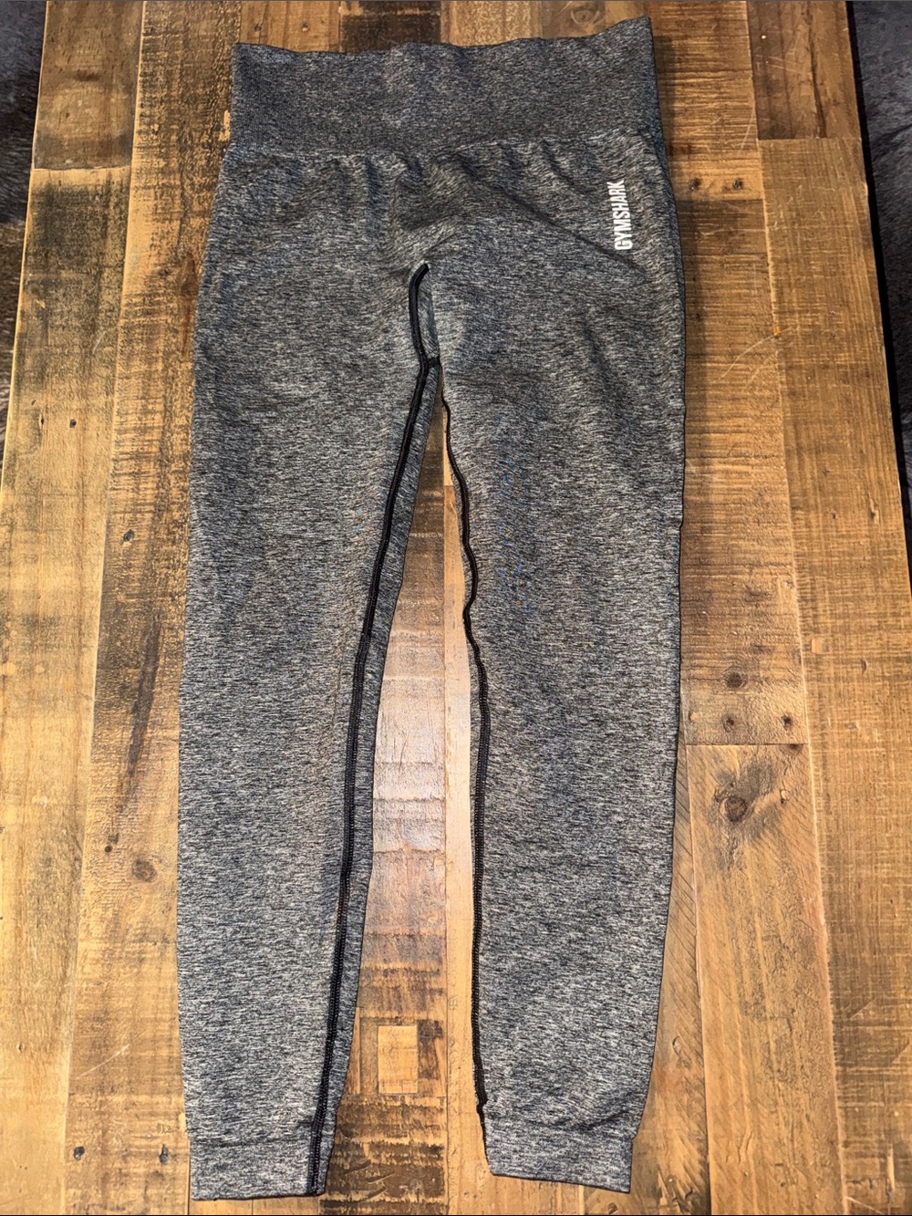 Gymshark Grey Heather High-Waist Leggings